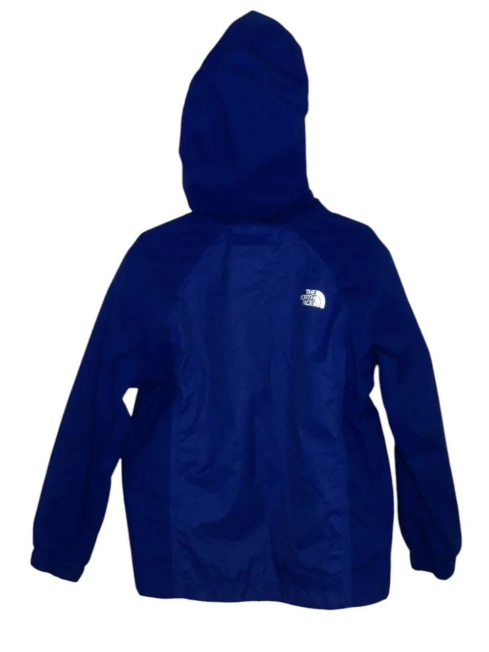The North Face Blue Full Zip Hooded Rain Jacket Size XXS 5